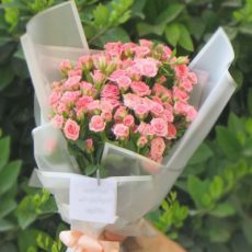 دسته گل رز مینیاتوری