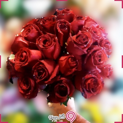 سفارش خرید دسته گل رز ایرانی 50 شاخه g-f-ala-1001