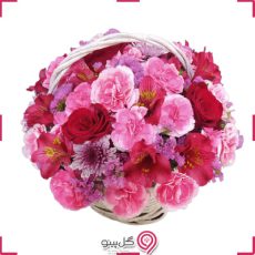 سبد گل نارمین g-ba-gof-451