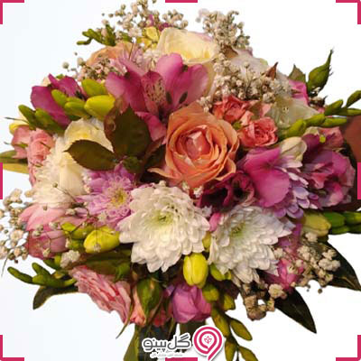 دسته گل عروس نادیا g-f-mel-463