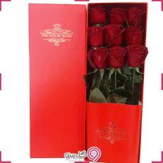 باکس گل رز قرمز g-g-gs-343
