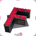 باکس گل حرف F راسپینا