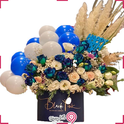باکس گل آبی اِلسا g-bo-zho-348