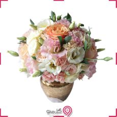 گلدان شیشه ای گل السا g-gs-hani-339