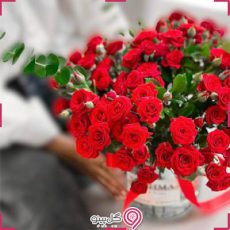 گلدان گل شیشه ای آنیا g-gs-ysh-892