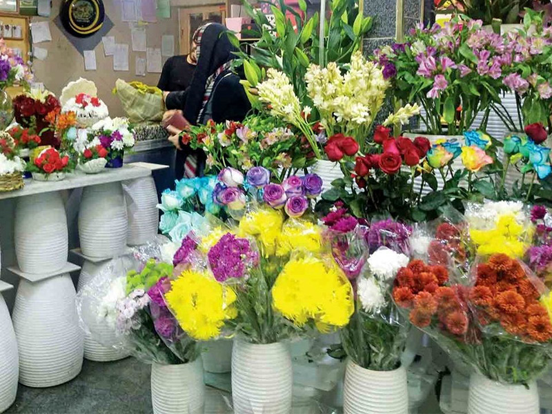 خرید گل از بازار گل