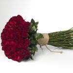 دسته گل رز 10شاخه، 20 شاخه و بیشتر