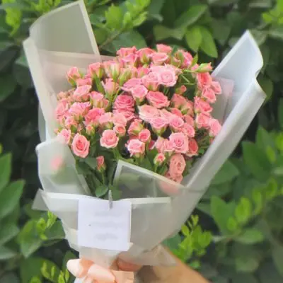 دسته گل رز مینیاتوری