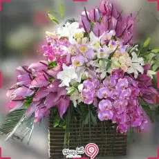 سبد گل بنیتا g-ba-kt-201