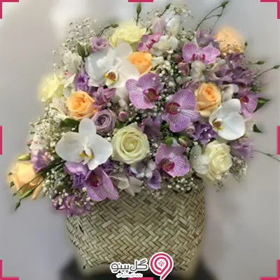 خرید سبد گل پریفام g-ba-rol-723-2