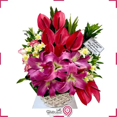 سبد گل اسرین g-ba-gma-330