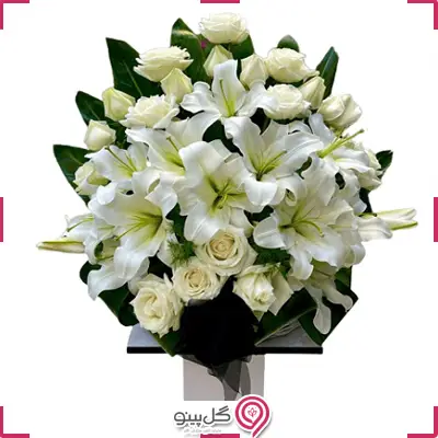 سبد گل ترحیم داریا g-ba-gma-356