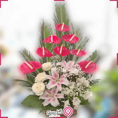 سبد گل آرتین g-ba-gso-633