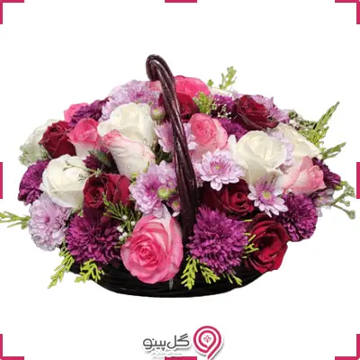 سبد گل باپوک g-ba-gso-637