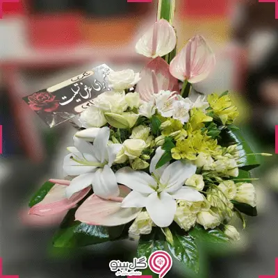 سبد گل ماه بانو g-ba-gso-650