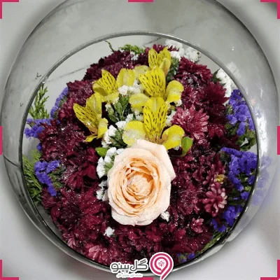 گلدان شیشهای یسنا g-tr-glg-669