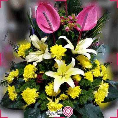 سبد گل دیناز g-ba-glg-676