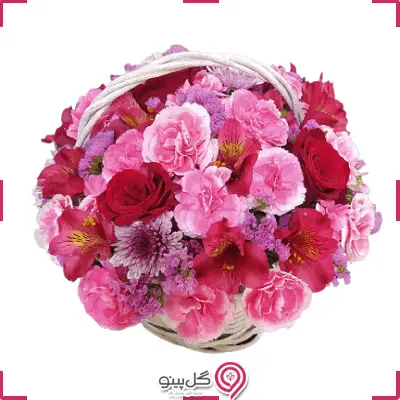 سبد گل نارمین g-ba-gof-451