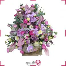 سبد گل روژیا g-ba-gof-473