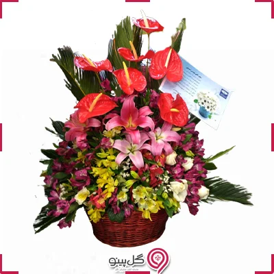 سبد گل پرنسا g-ba-mad-796