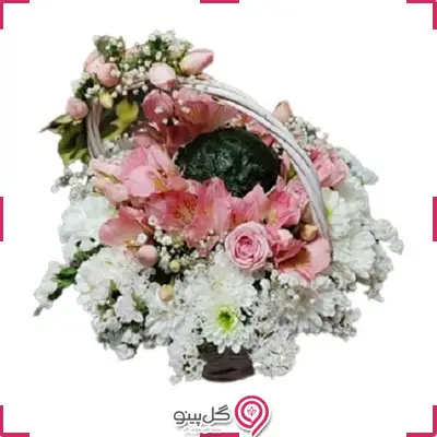 سبد گل رازمهر g-ba-za-898