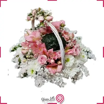 سبد گل رازمهر g-ba-za-898