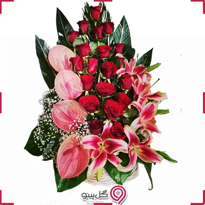 سبد گل شیماg-s-beh-772