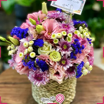 سبد گل المینا g-ba-viv-442