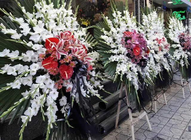 ارسال تاج گل