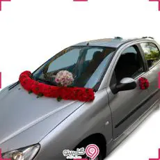 گل ماشین عروس مدل لورا g-car-kar-114