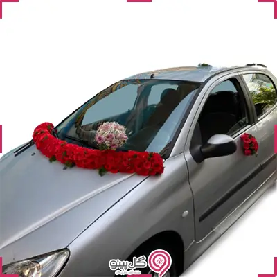 گل ماشین عروس مدل لورا g-car-kar-114