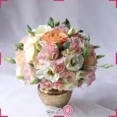 گلدان شیشه ای گل السا g-gs-hani-339