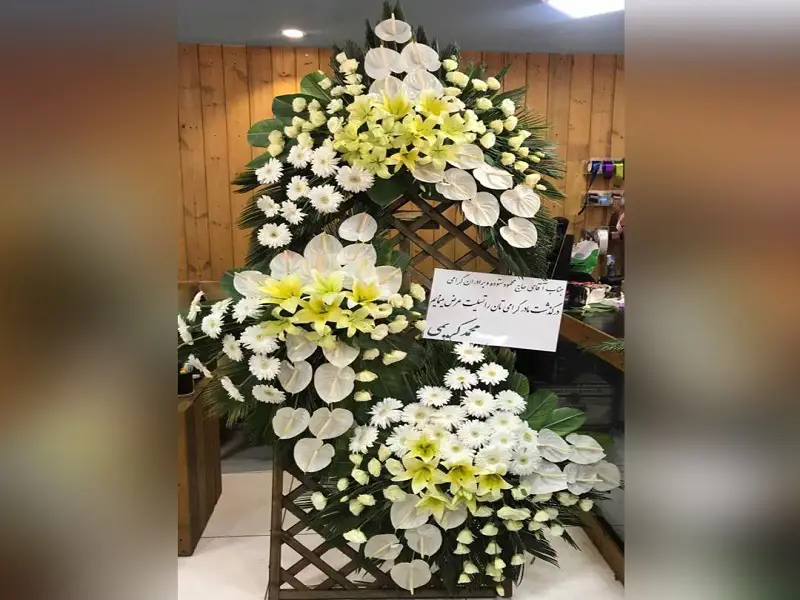 قیمت تاج گل ترحیم ارزان