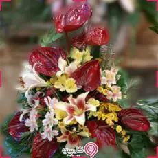 خرید سبد گل افسون g-ba-golr-374