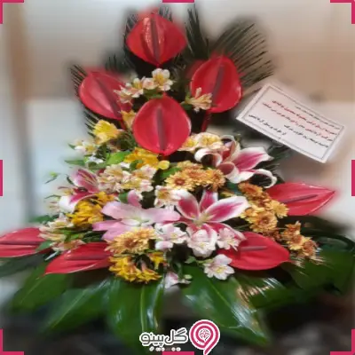 قیمت سبد گل افسون g-ba-golr-374