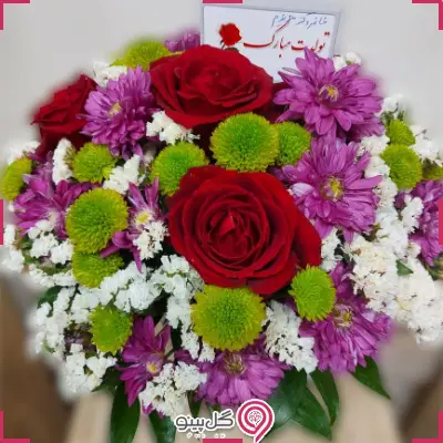 قیمت سبد گل مهان g-ba-yar-777