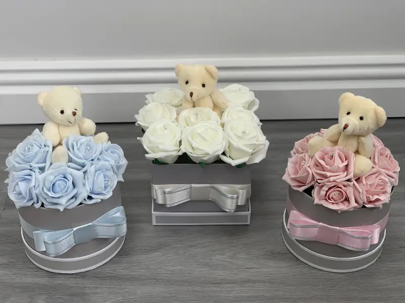 گل برای نوزاد دختر