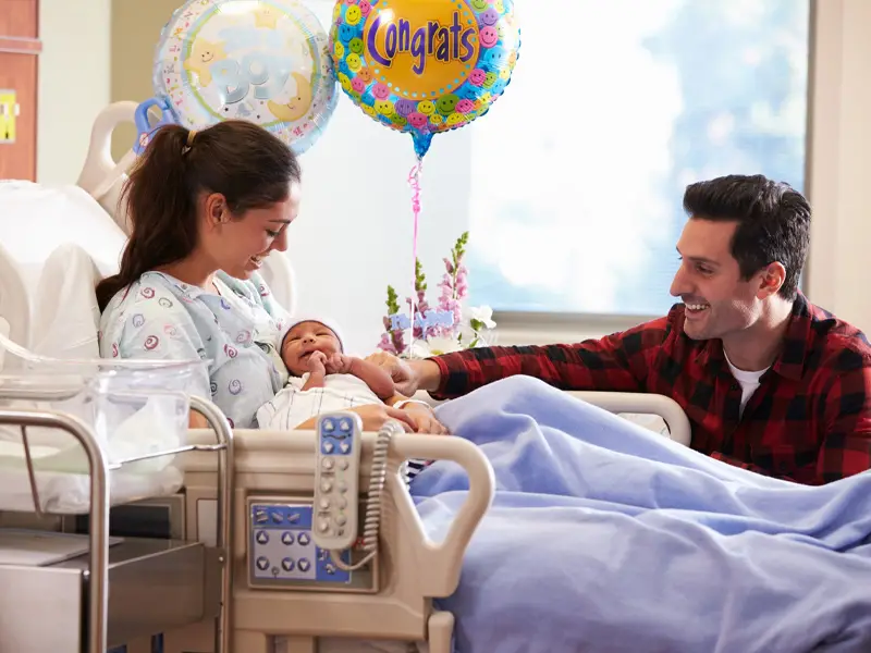 خرید گل برای تولد نوزاد