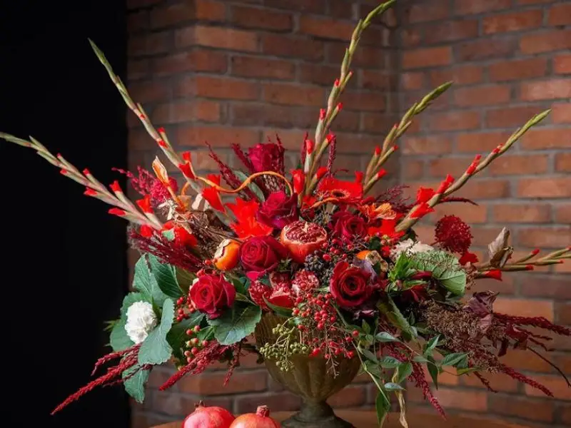 گل آرایی و میوه آرایی شب یلدا