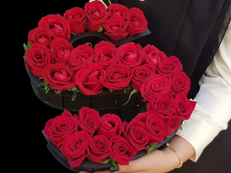 گل حروف انگلیسی