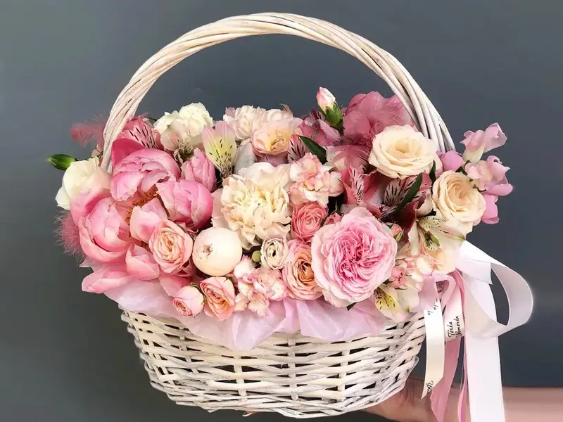 خرید آنلاین سبد گل در تبریز