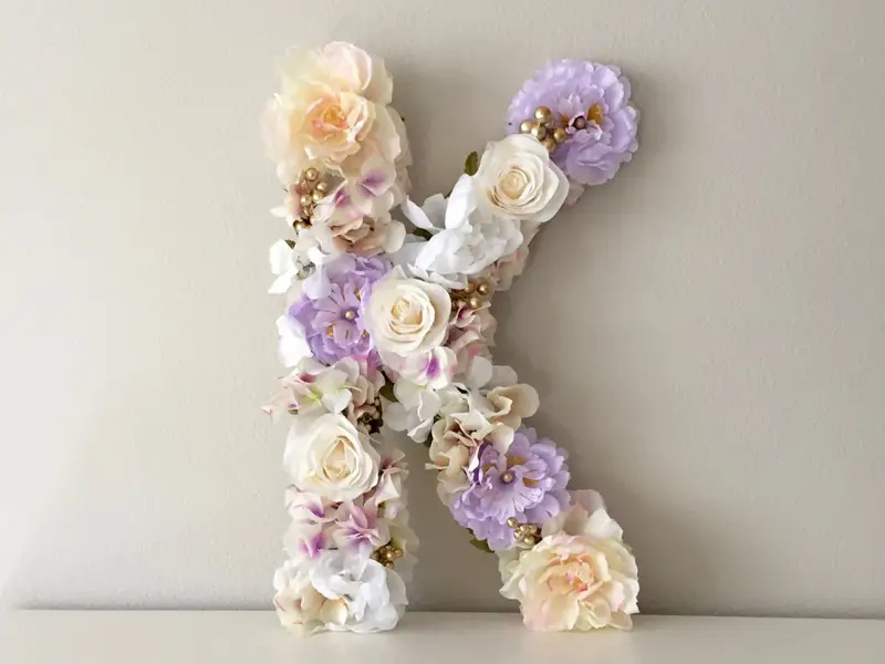 باکس گل حروف انگلیسی