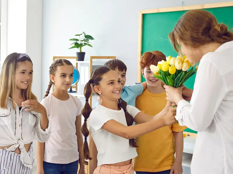 عکس گل برای روز معلم