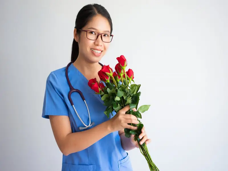 دسته گل روز پزشک