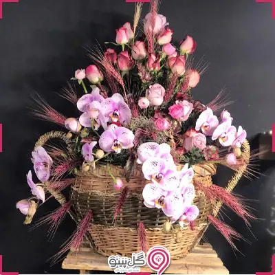 سبد گل آرنگ g-ba-sol-667