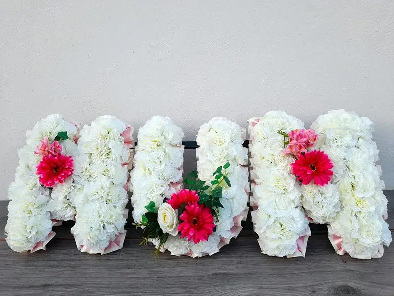 گل حروف به مناسبت سالگرد ازدواج