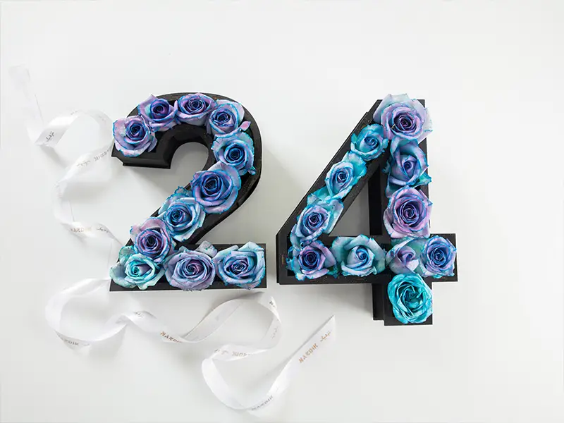 باکس گل اعداد