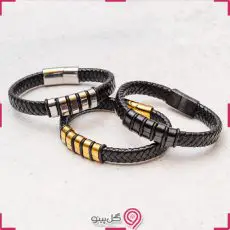 دستبند مردانه طرح حصیری آرادg-g-kmoo-209
