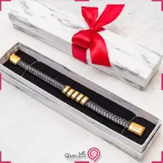 دستبند مردانه طرح حصیری آرادg-g-kmoo-209