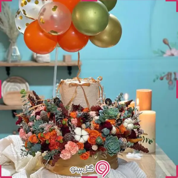 باکس گل تولد سها g-bo-hnz-860